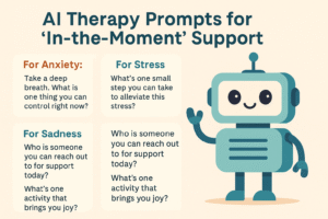 AI therapy prompts