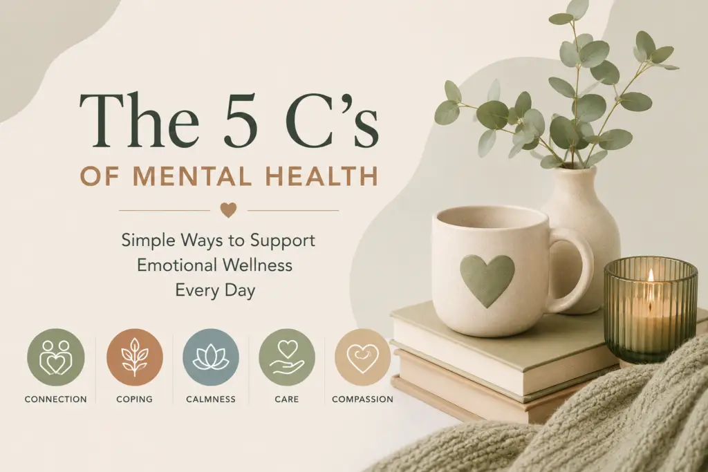 5 Cs of mental health / Mental Health Awareness Month
